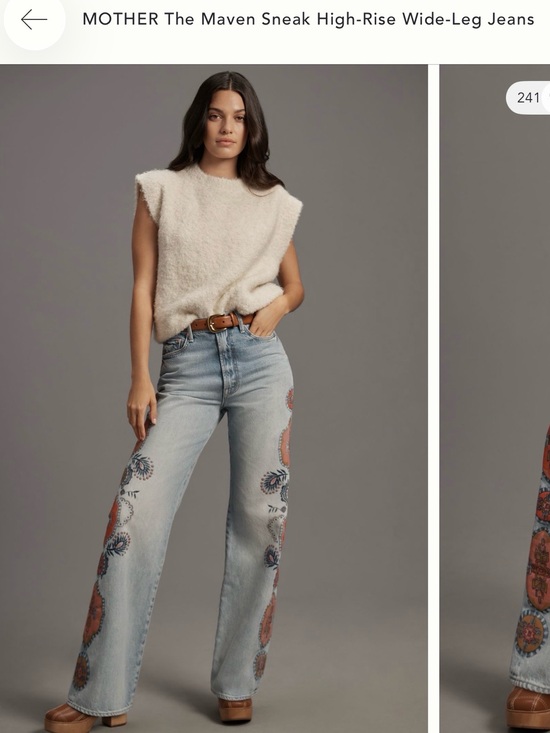 MOTHER Denim - NWT MOTHER THE MAVEN SNEAK, size 28